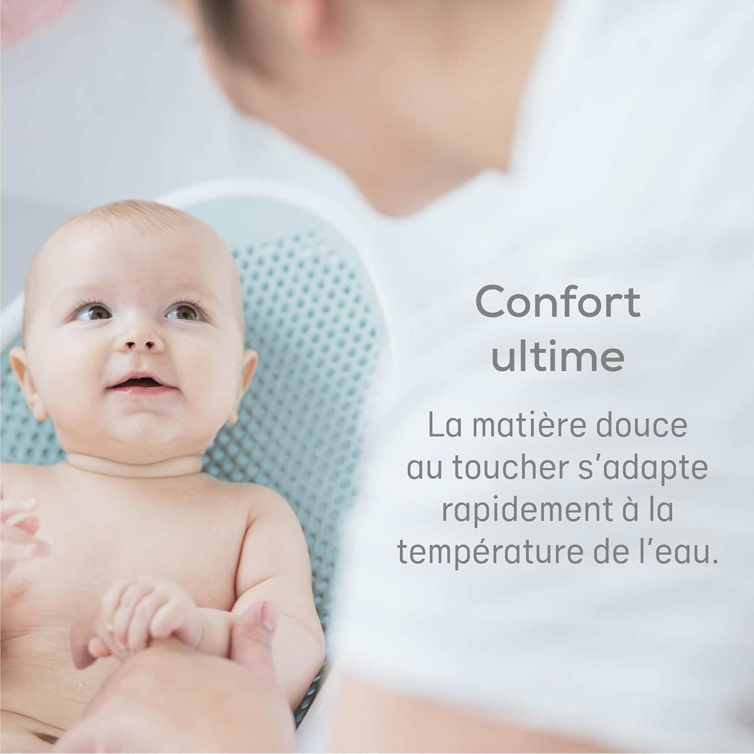 Thumbnail 5 de Angelcare Transat de Bain pour Bébé – Ergonomique et Sécurisant, 0 à 6 mois, Bleu