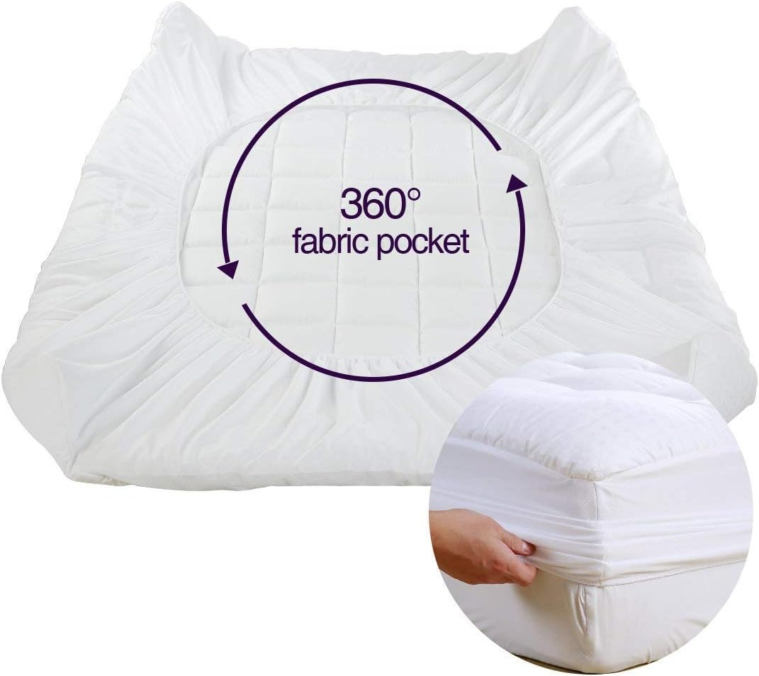 Thumbnail 4 de EASELAND Queen Size Mattress Pad 60x80 inch