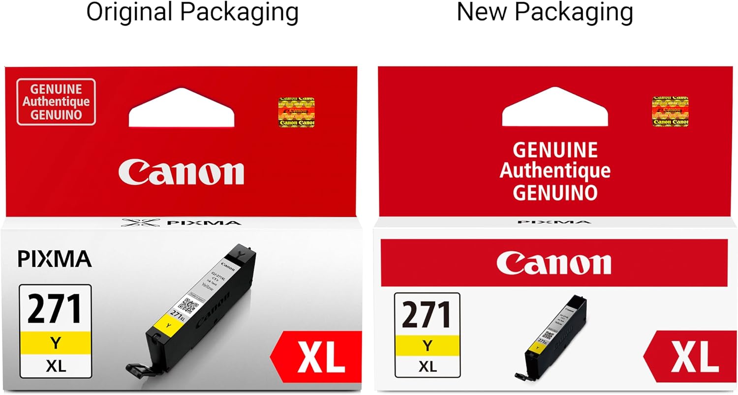 Detalle de Canon Yellow Ink Cartridge CLI-271XL