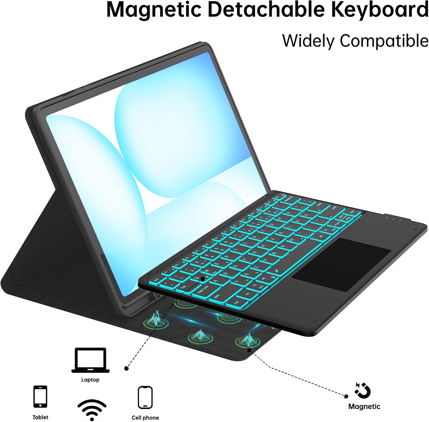 Thumbnail 5 de Samsung Galaxy Tab S10 FE+ Tastaturhülle 13,1 Zoll
