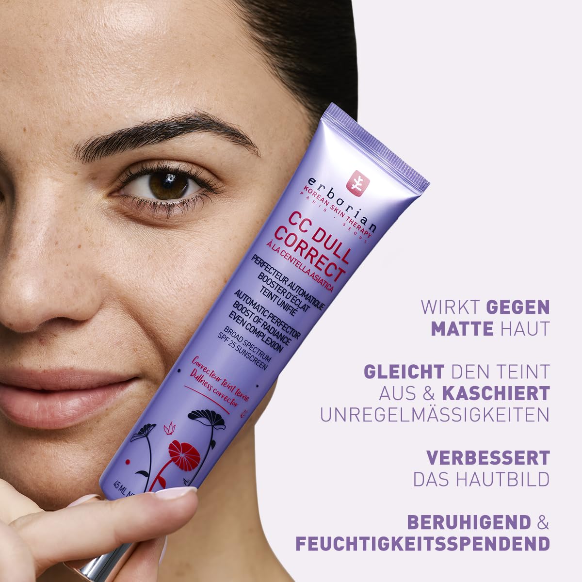 Thumbnail 3 de Erborian CC Dull Correct – Automatische Teintperfektionspflege mit violetten Pigmenten