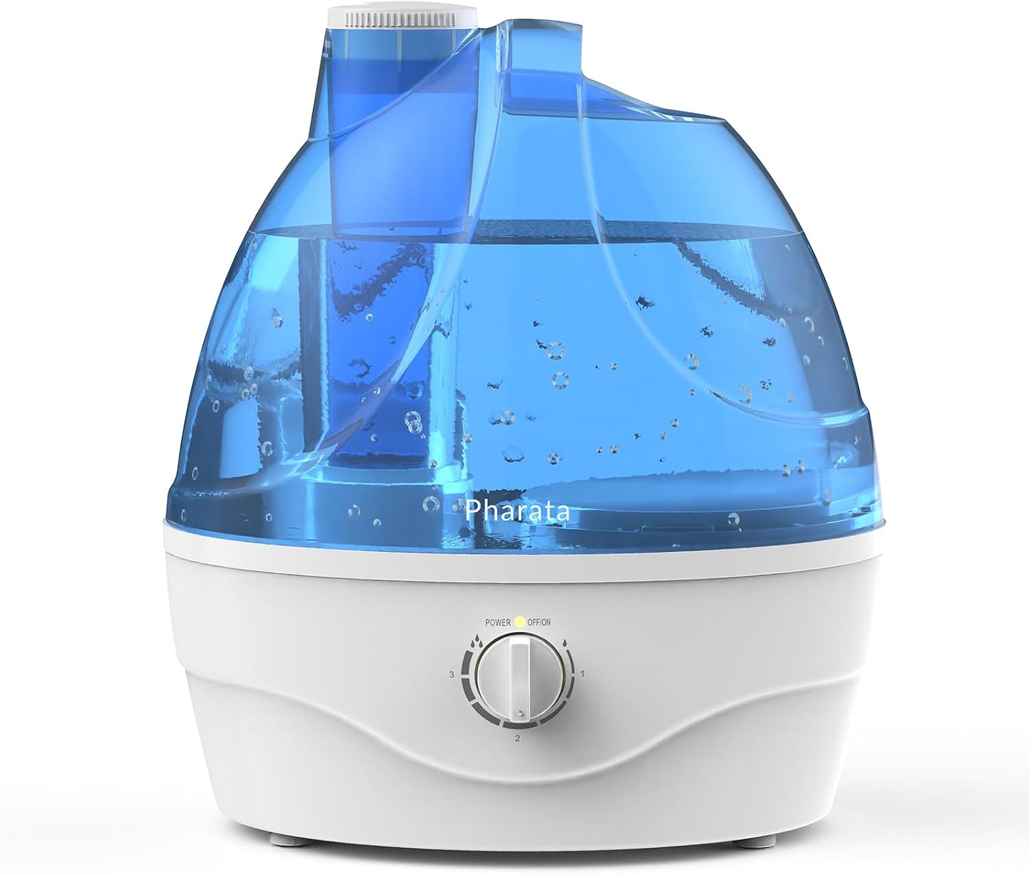 Detalle de Pharata 10020A Cool Mist Humidifier, 2.2 L, 360° Nozzle