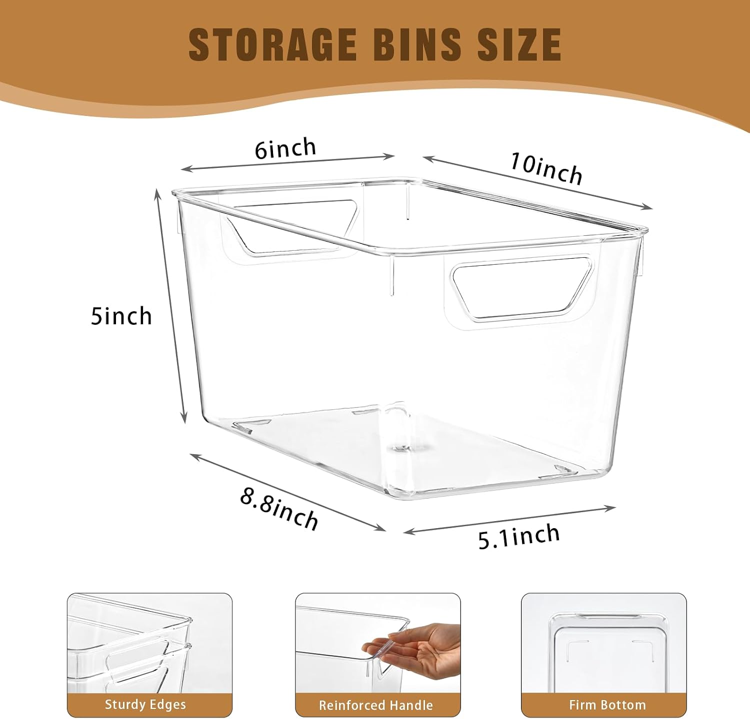 Thumbnail 1 de 12 Pack Pantry Storage Bins