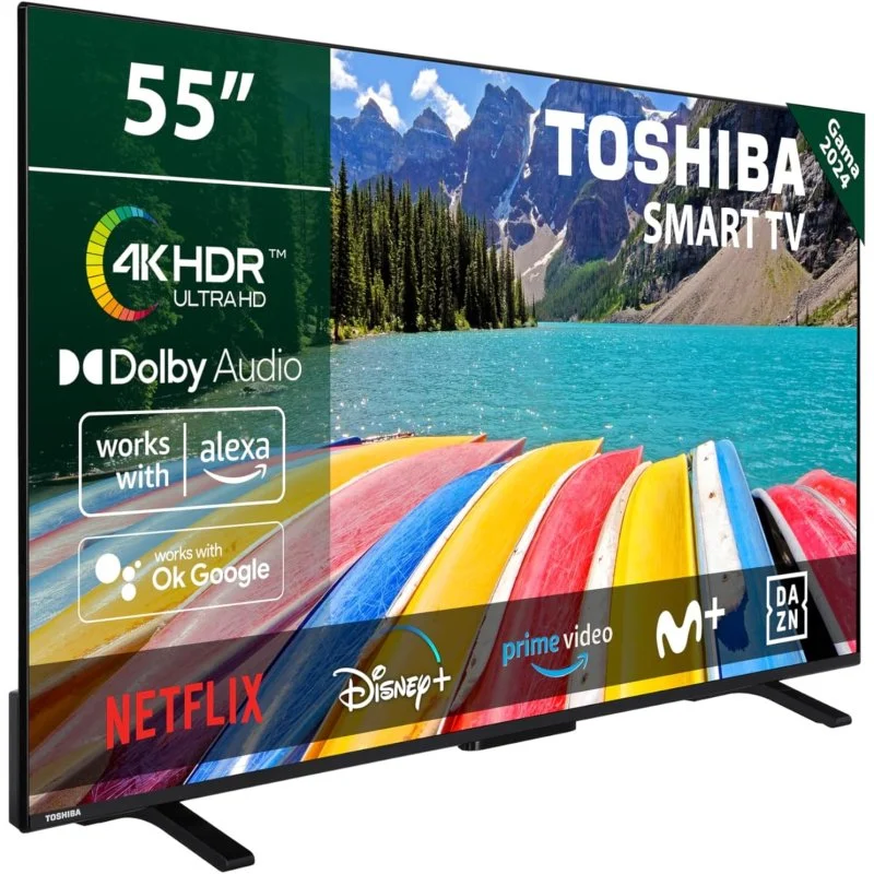 Detalle 2 de Toshiba 55UV2363DG: TV LED 55" 4K HDR con control por voz y Dolby Vision