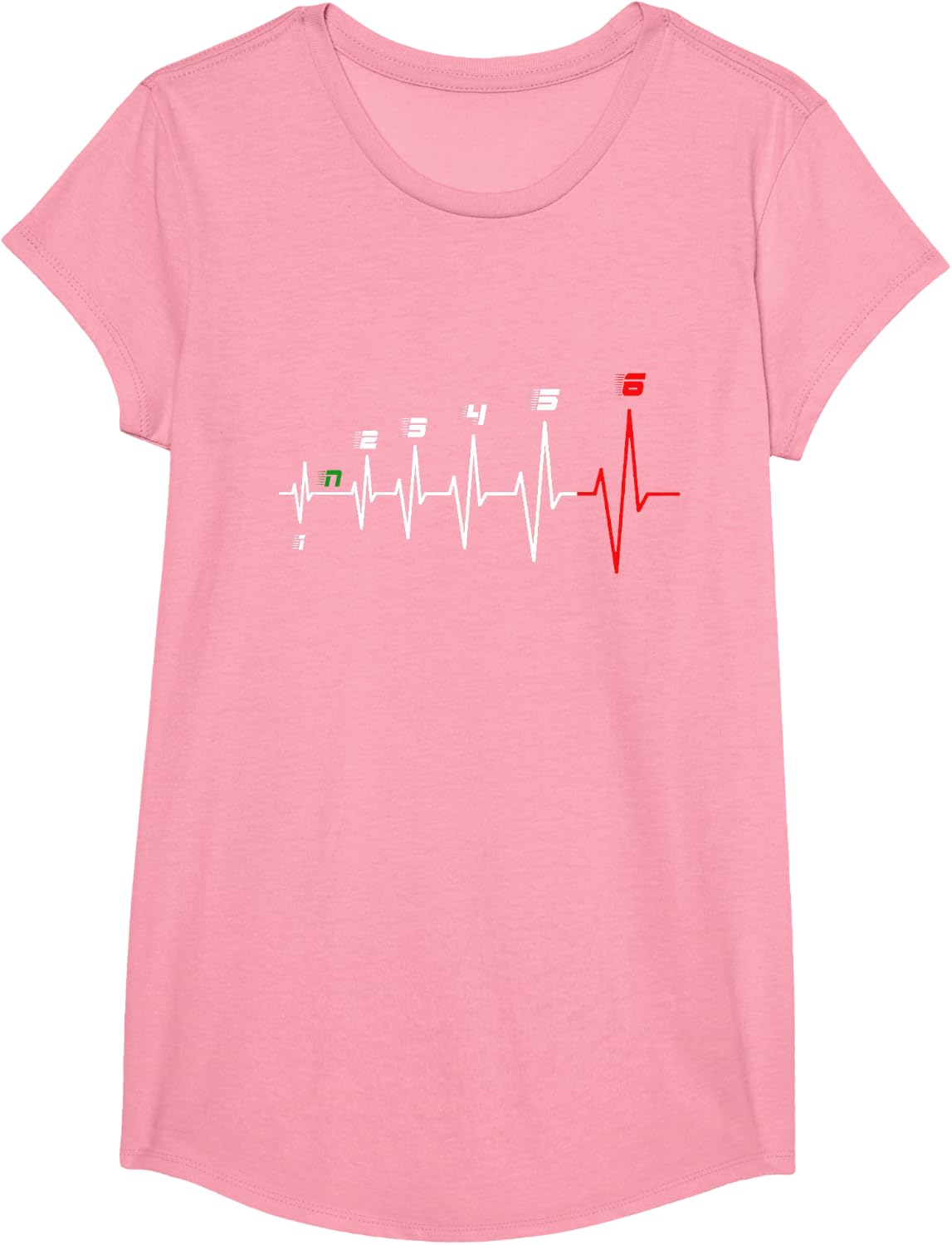 Detalle 2 de Moto Racing Heartbeat Camiseta para hombre