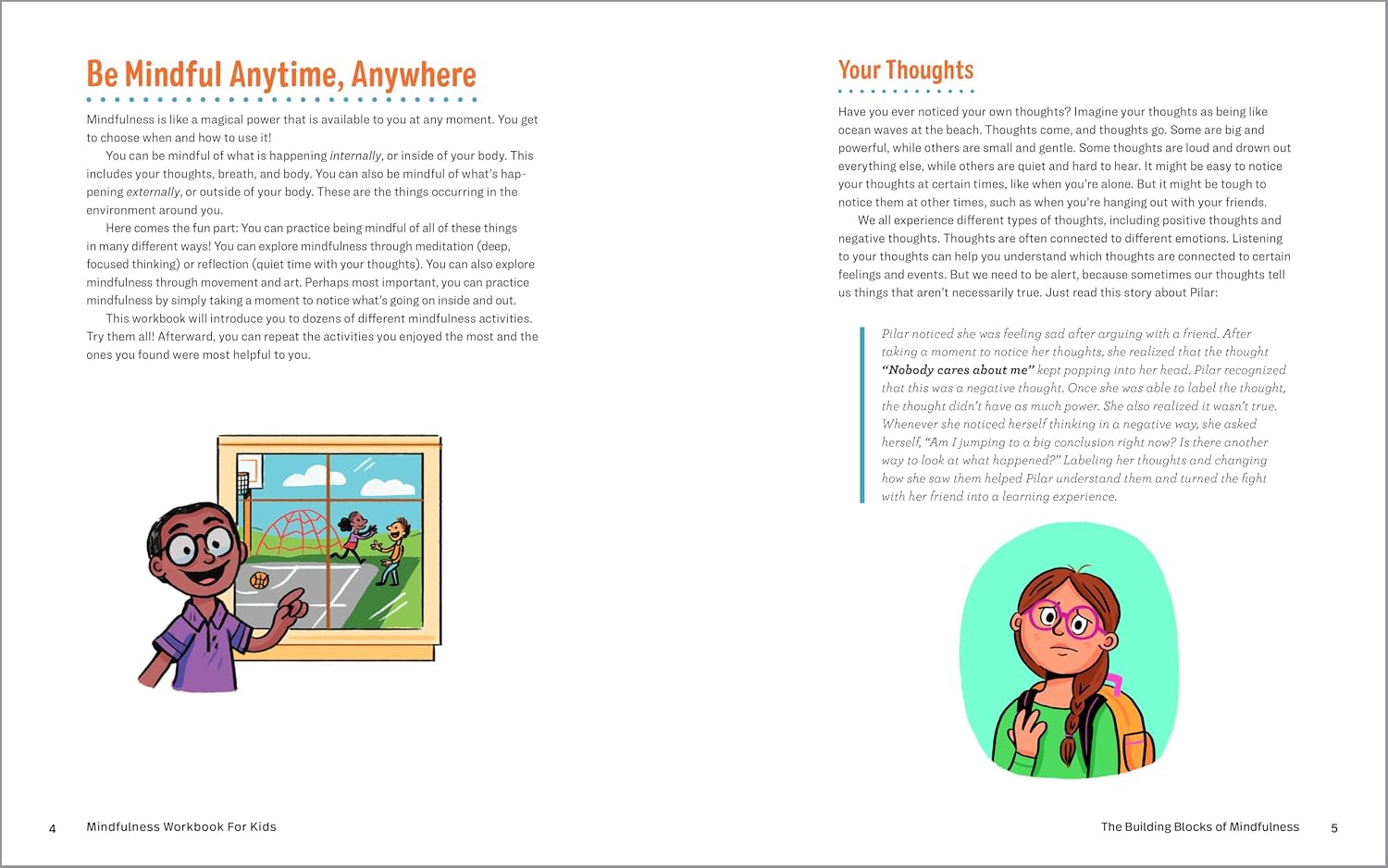 Detalle 2 de Mindfulness Workbook for Kids: 60+ Activities to Focus and Stay Calm