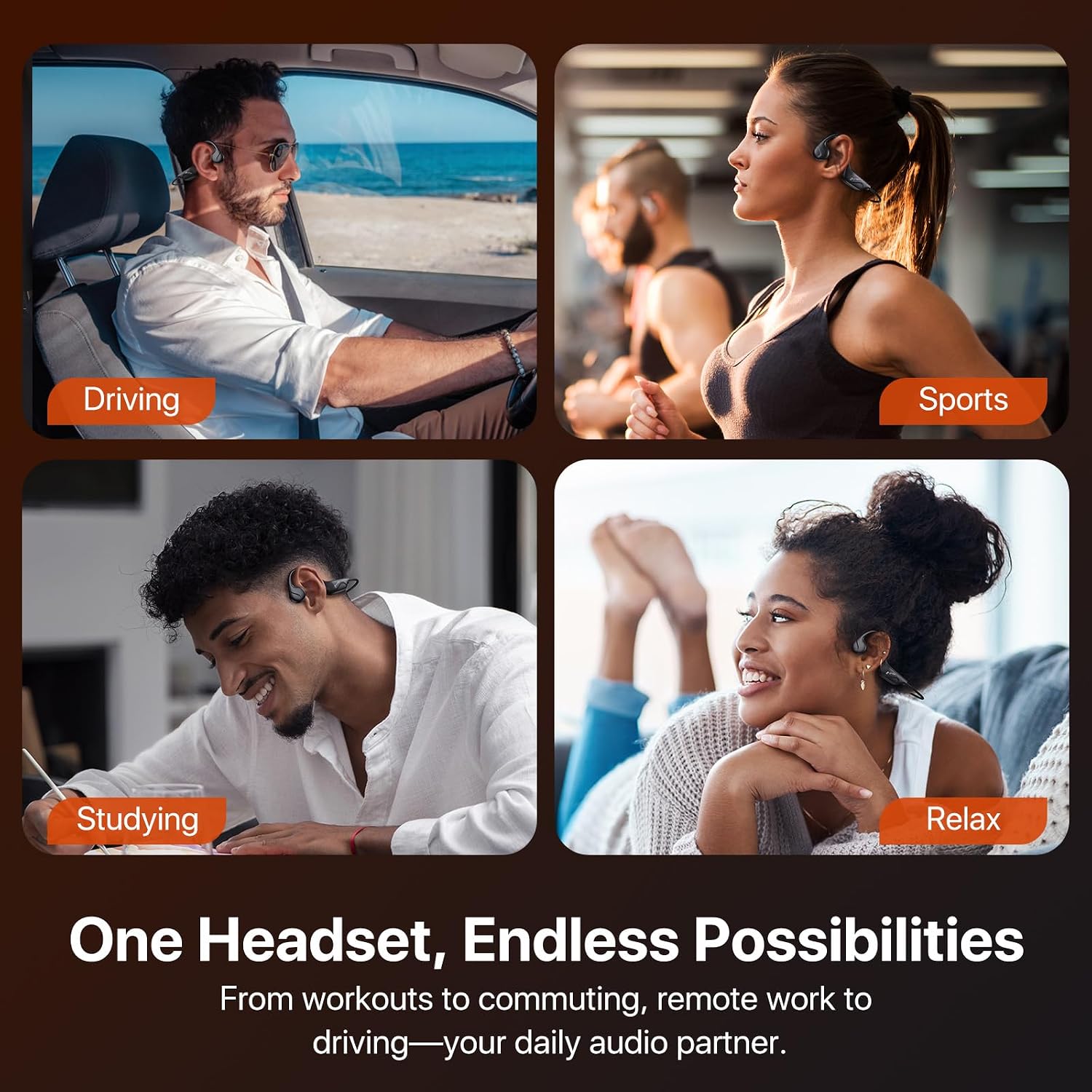 Thumbnail 6 de Bone Conduction Headphones Bluetooth 6.0