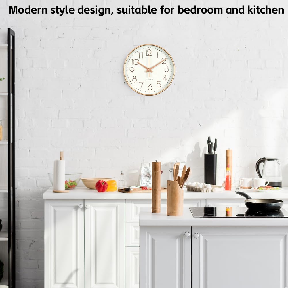 Thumbnail 5 de Aolso 20CM Horloge Murale silencieuse 20 cm