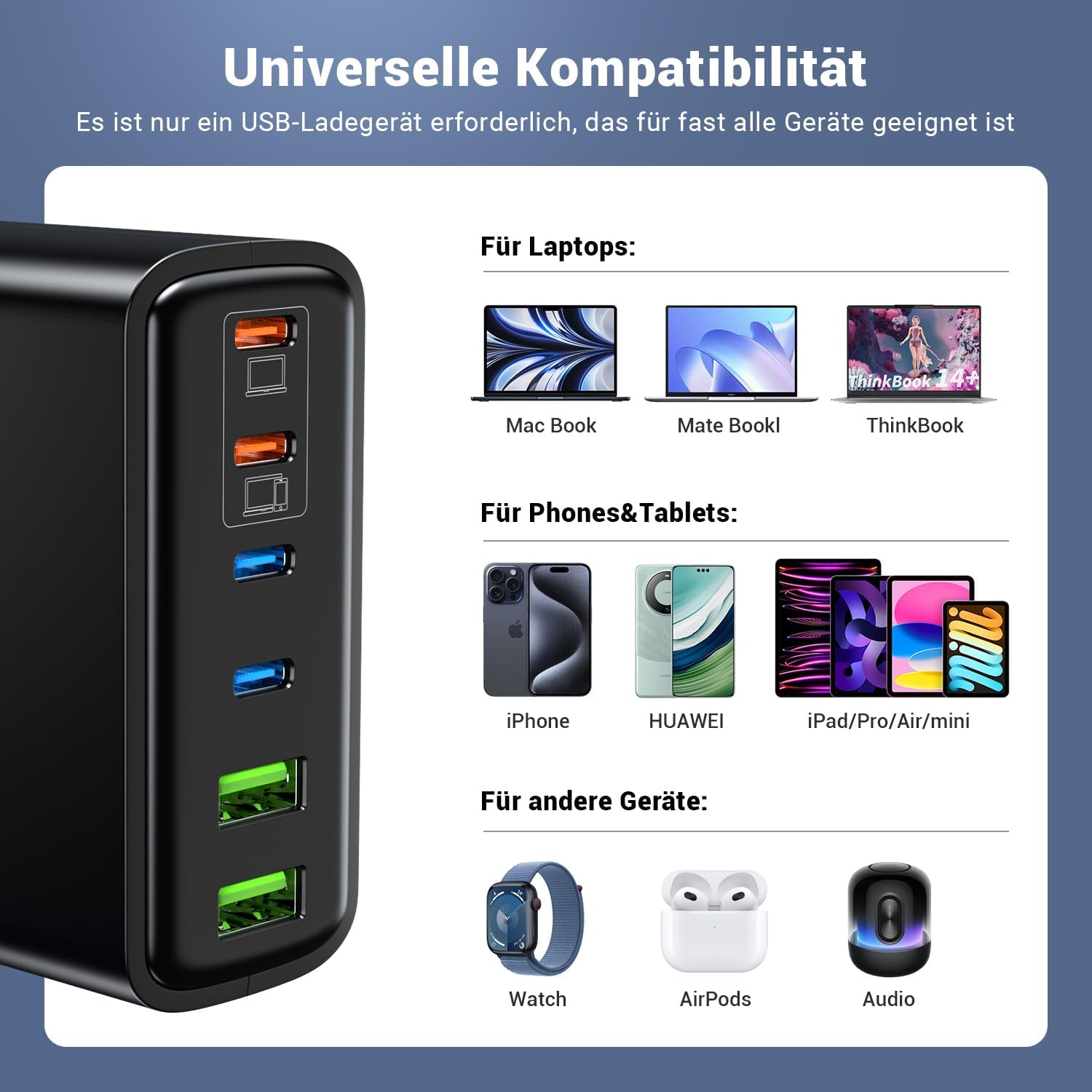 Thumbnail 3 de Ombrex 220W USB C Schnellladegerät