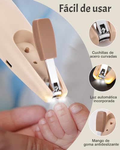Thumbnail 6 de Lictin Kit Higiene Bebe-25 en 1 Ecargable Lima Electrica Uñas Bebe Set