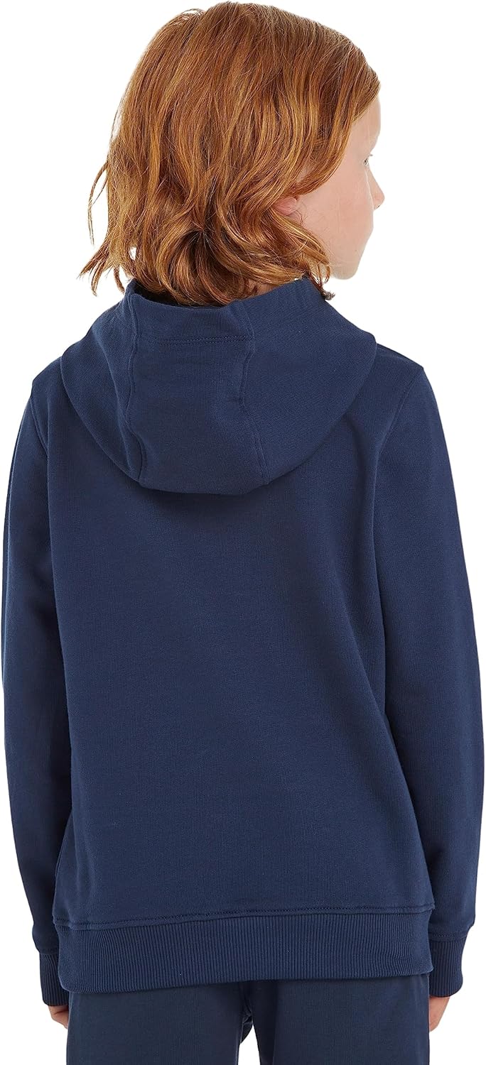 Detalle 2 de Felpa con cappuccio Tommy Hilfiger Essential Hoodie Bambini Unisex – stile classico e comfort