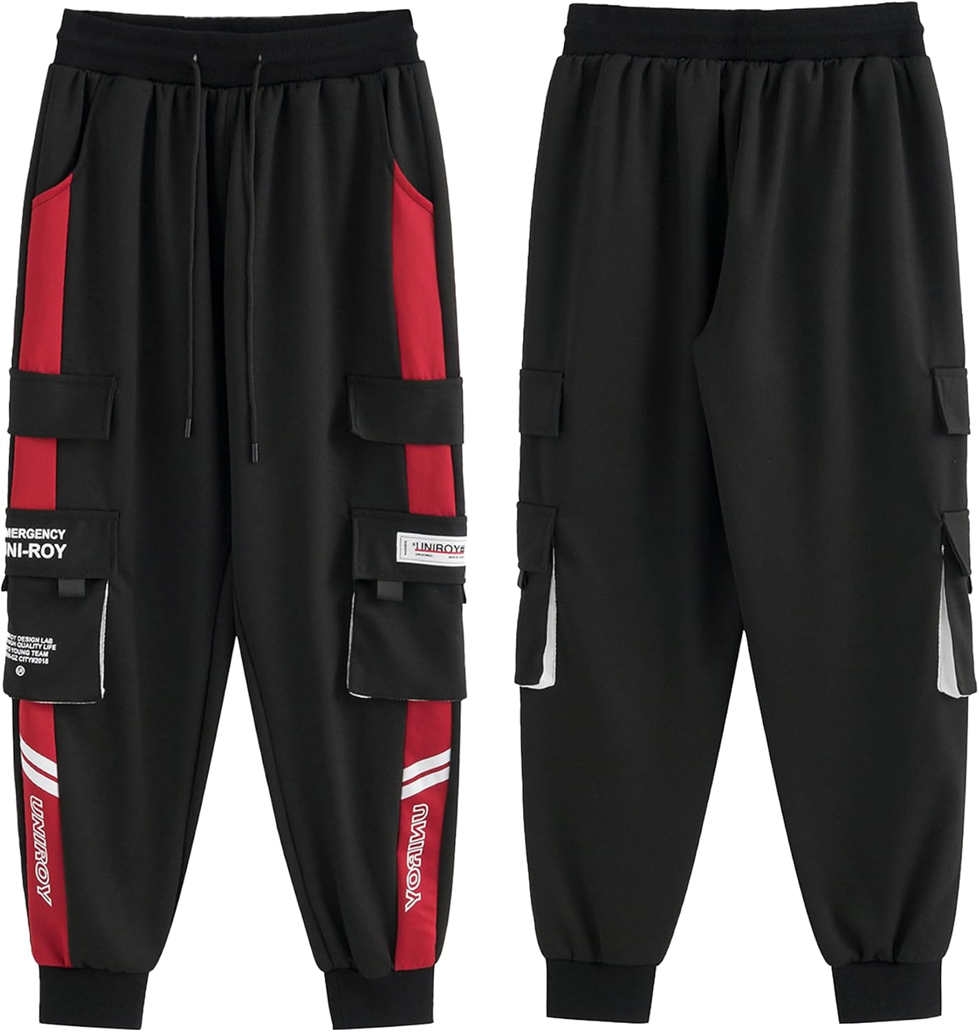 Thumbnail 4 de MEINVQIAOTI cargo pants for women, black