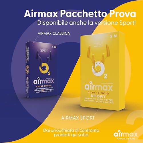 Thumbnail 8 de Air Max dilatatore nasale – Pacchetto di Prova (Small + Medium) per una respirazione migliore