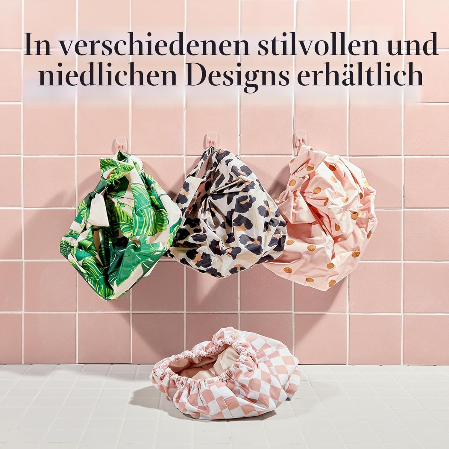Thumbnail 5 de Kitsch Luxus-Duschhaube für Damen, Leopard