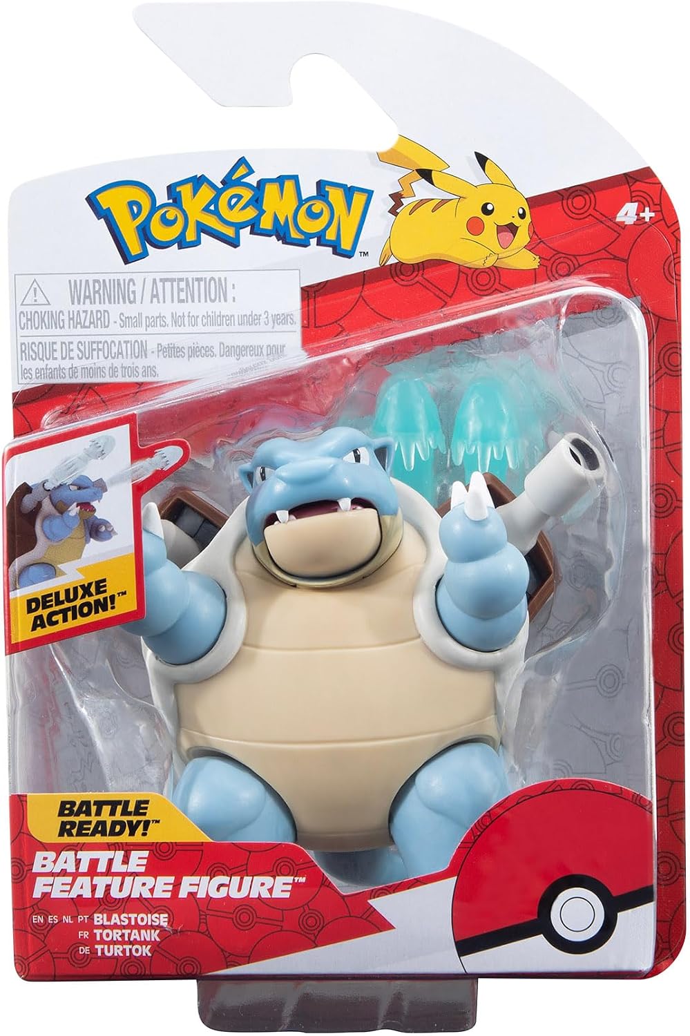 Detalle 2 de Pokémon PKW3035 Turtok 11,5 cm Battle Figure