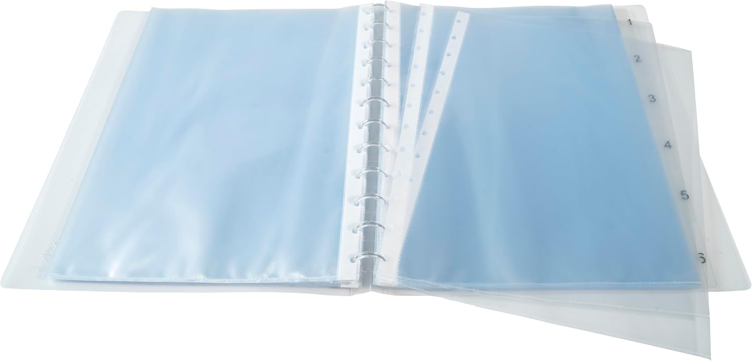 Thumbnail 3 de Exacompta 86320E PP Display Book with Removable Pockets (Pack of 4) – A4, 30 Pockets, 60 Viewing Pages