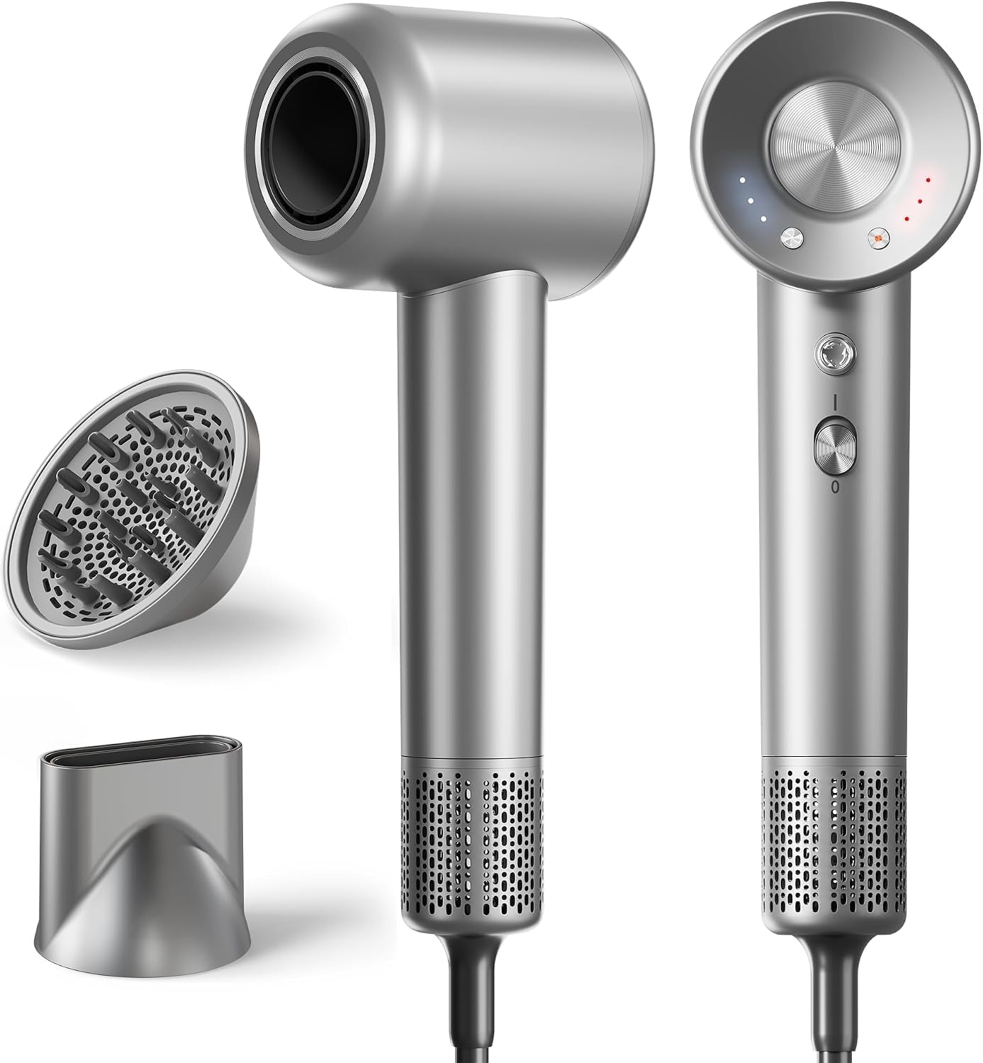Detalle de Flashbase High-Speed Ionic Hair Dryer, 160,000 RPM, Diffuser and Concentrator