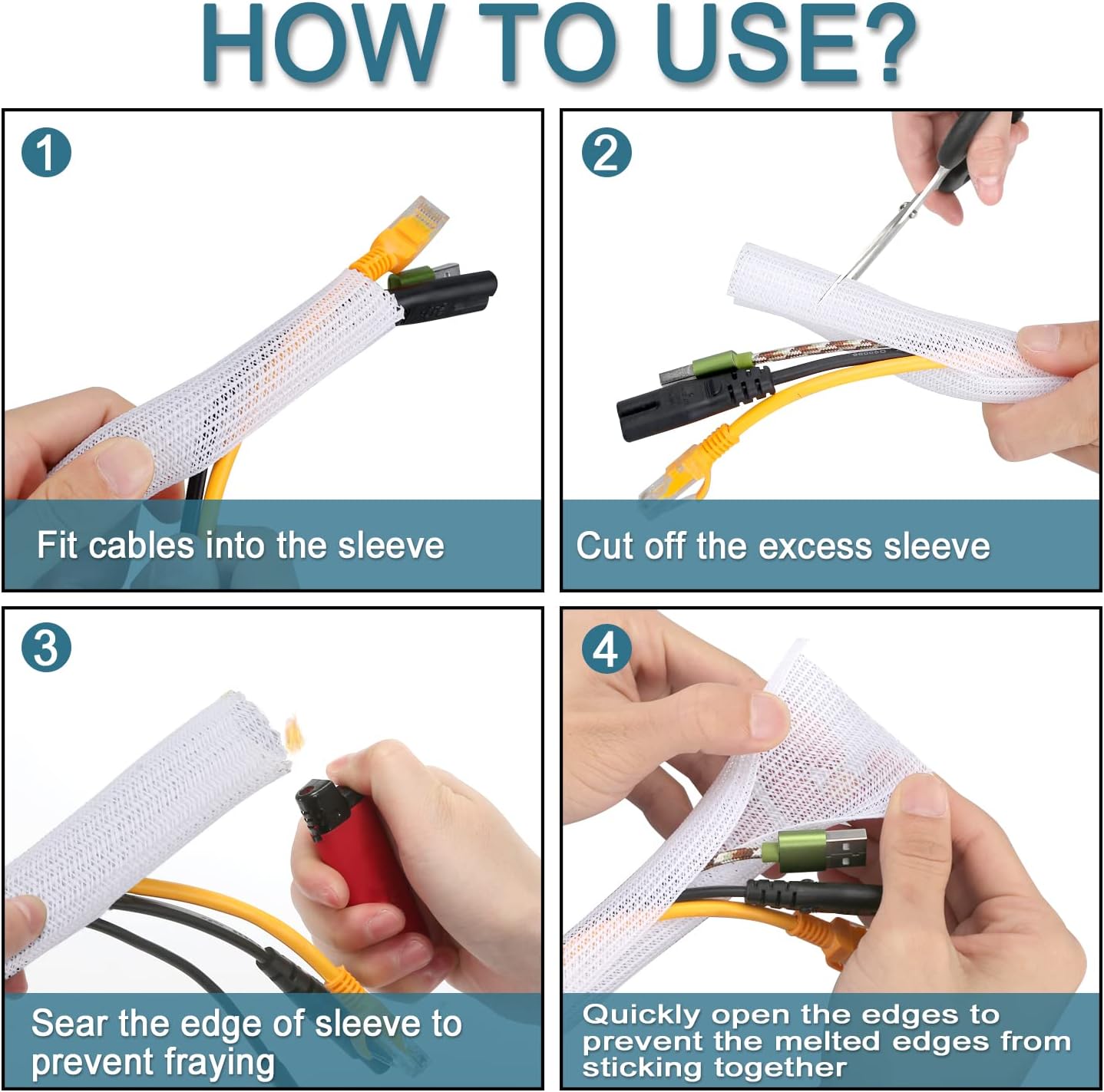 Thumbnail 5 de Hocerlu Flexibel 13 mm Kabelkanal 3 m – Kabelmanagement