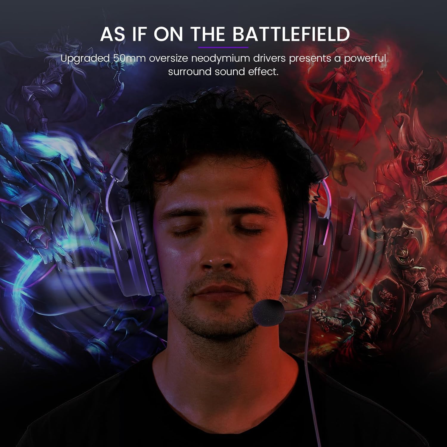 Thumbnail 2 de EKSA E900 Wired Gaming Headset