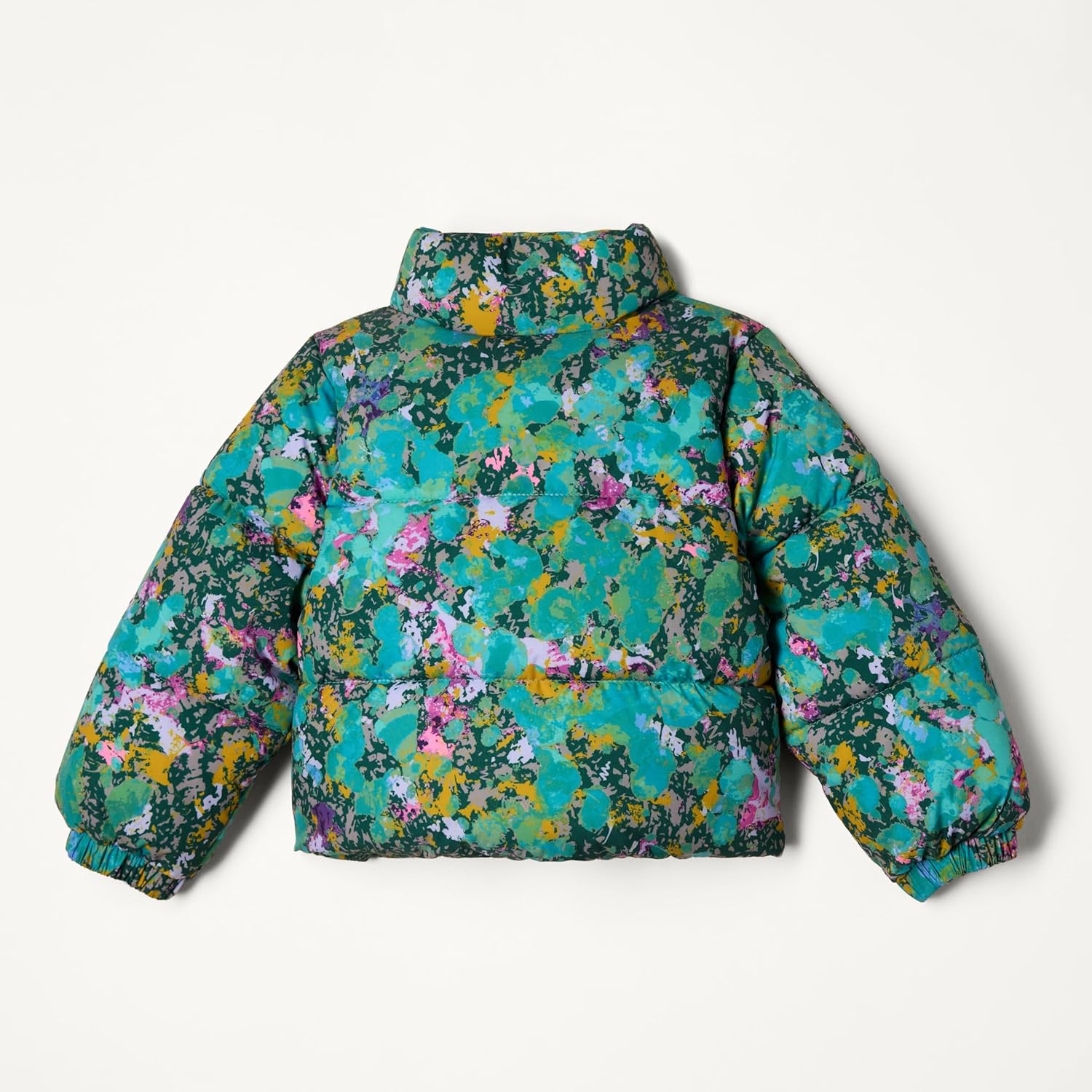 Thumbnail 2 de Amazon Essentials Girls and Toddlers' Cropped Full-Zip Puffer Jacket (Quilted Matte or Sherpa Fleece)