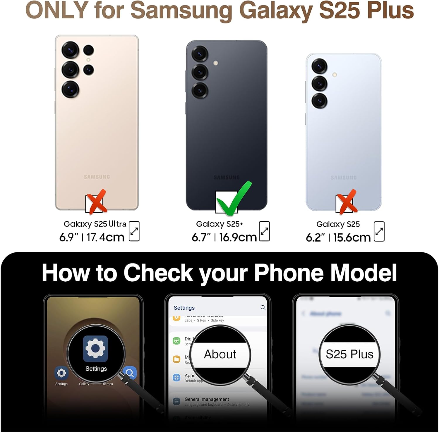 Thumbnail 6 de LOHASIC Leather Case for Galaxy S25+