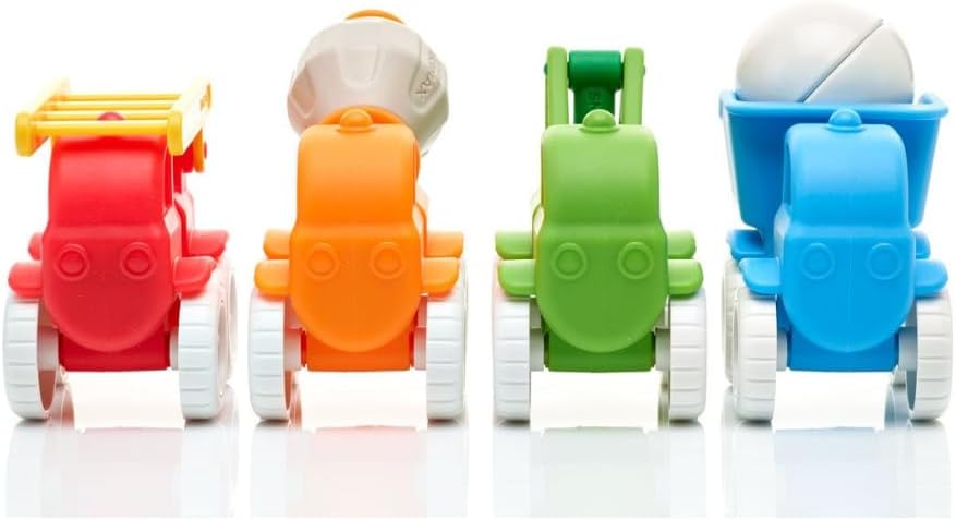 Detalle de SmartMax My First Vehicles Magnetic Play Set, 13 Pieces