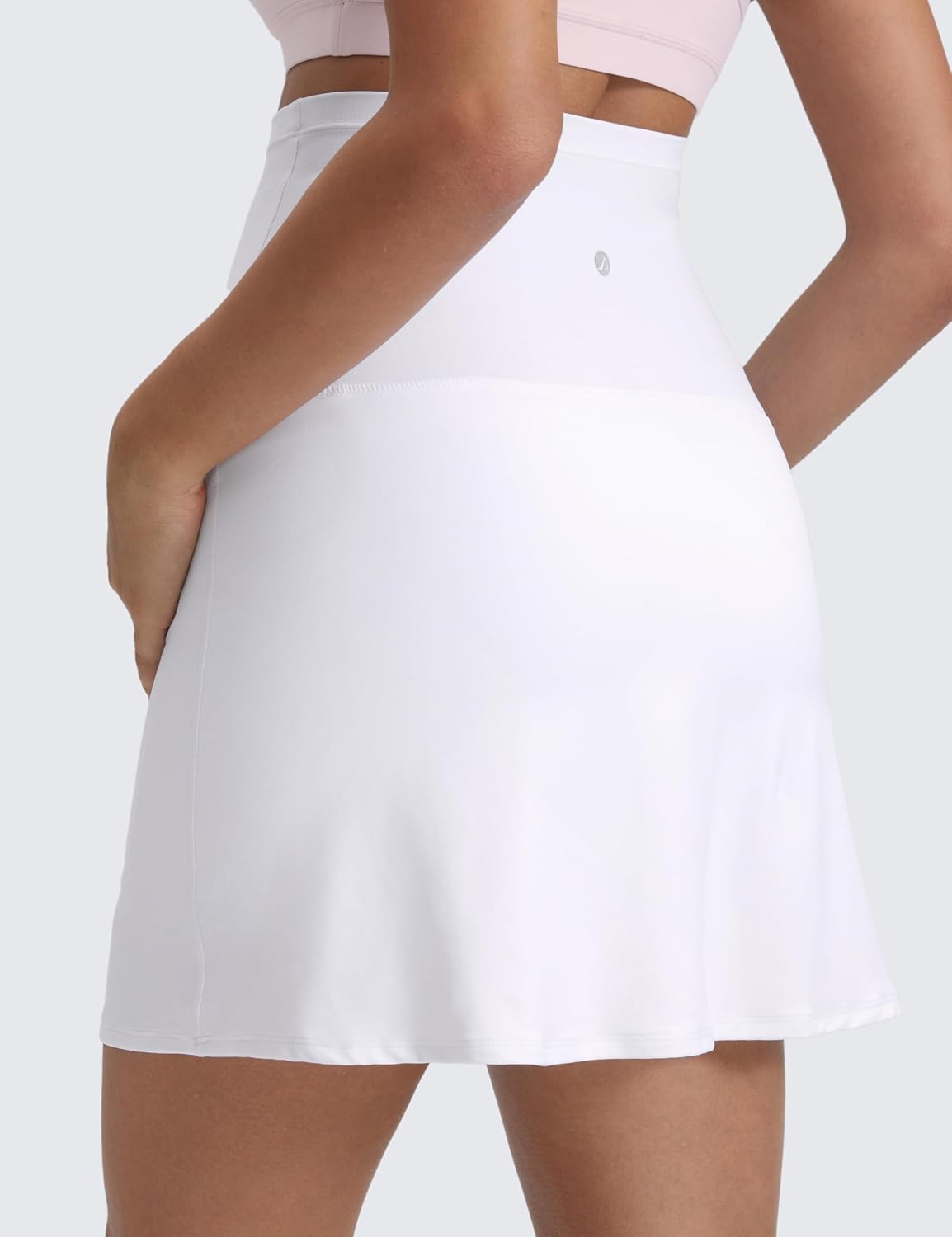 Thumbnail 1 de CRZ YOGA Womens Butterluxe Maternity High Waisted Skirts A Line with Shorts Pockets