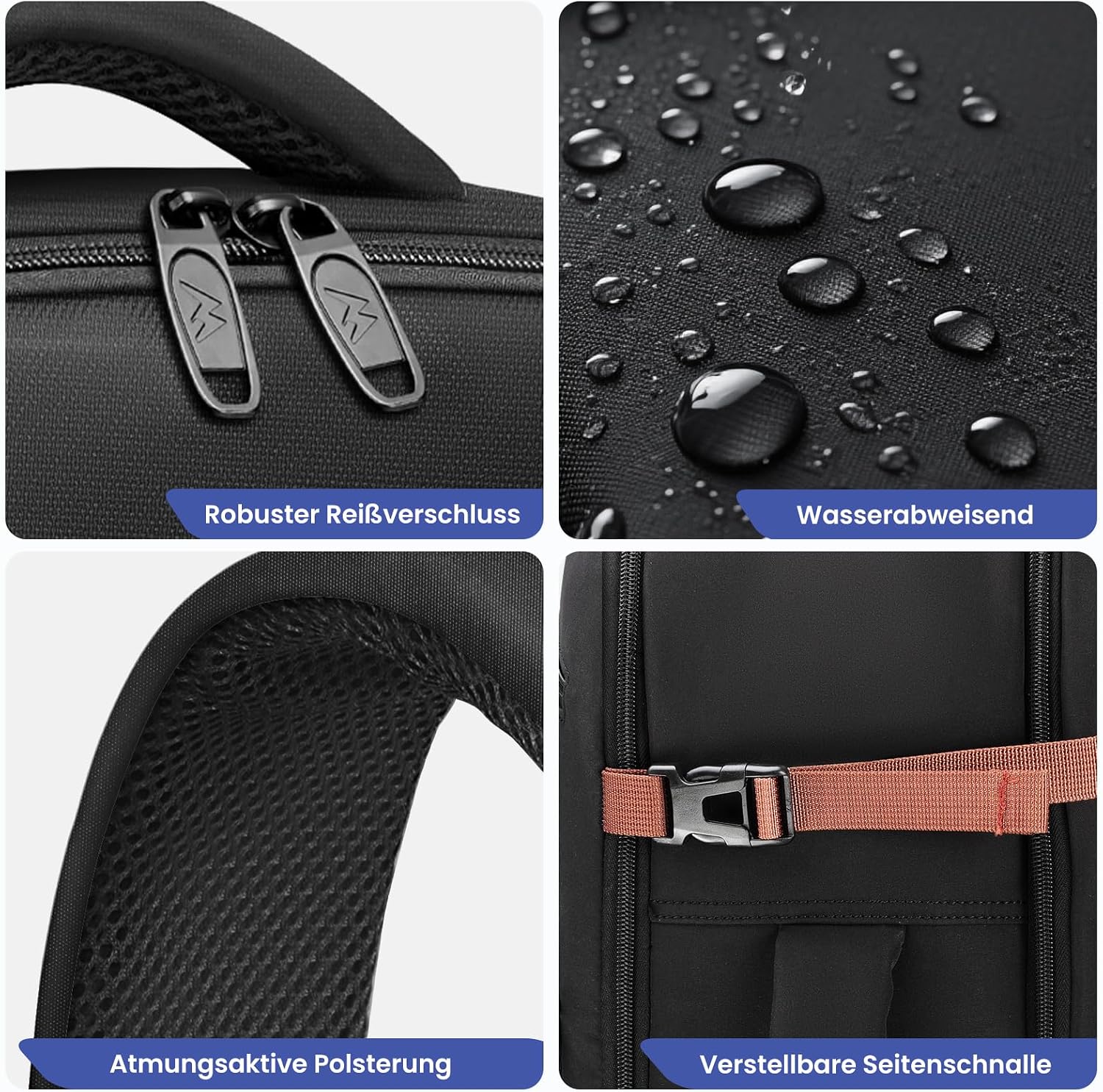 Thumbnail 5 de MATEIN Handgepäck Rucksack 40x30x20