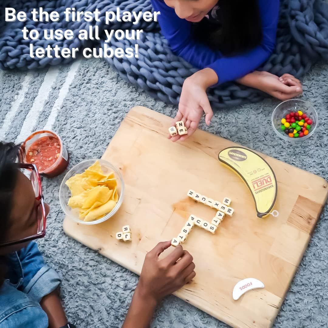 Detalle de Bananagrams Duel (Word Game) for 2 Players, Ages 7+