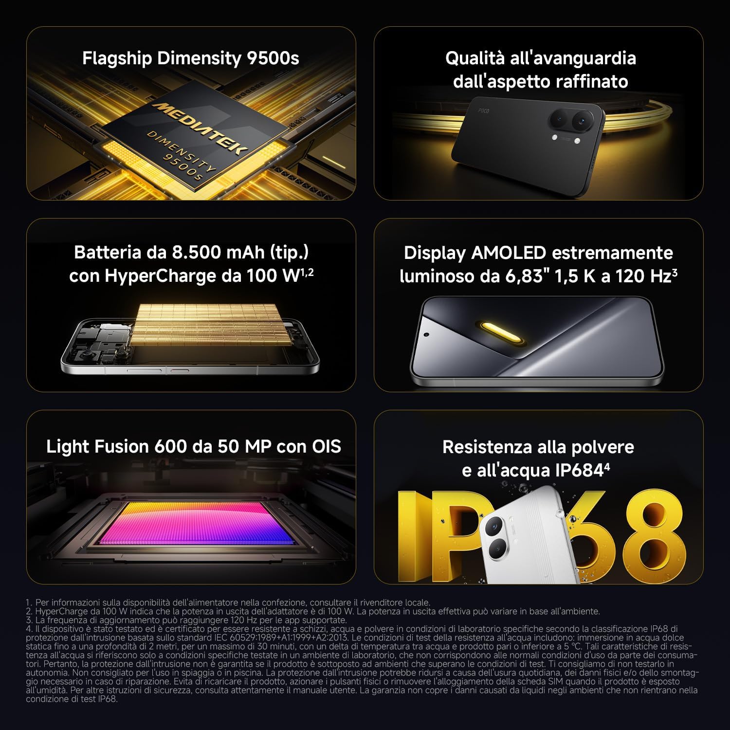 Detalle de POCO X8 Pro Max 12+256 GB smartphone