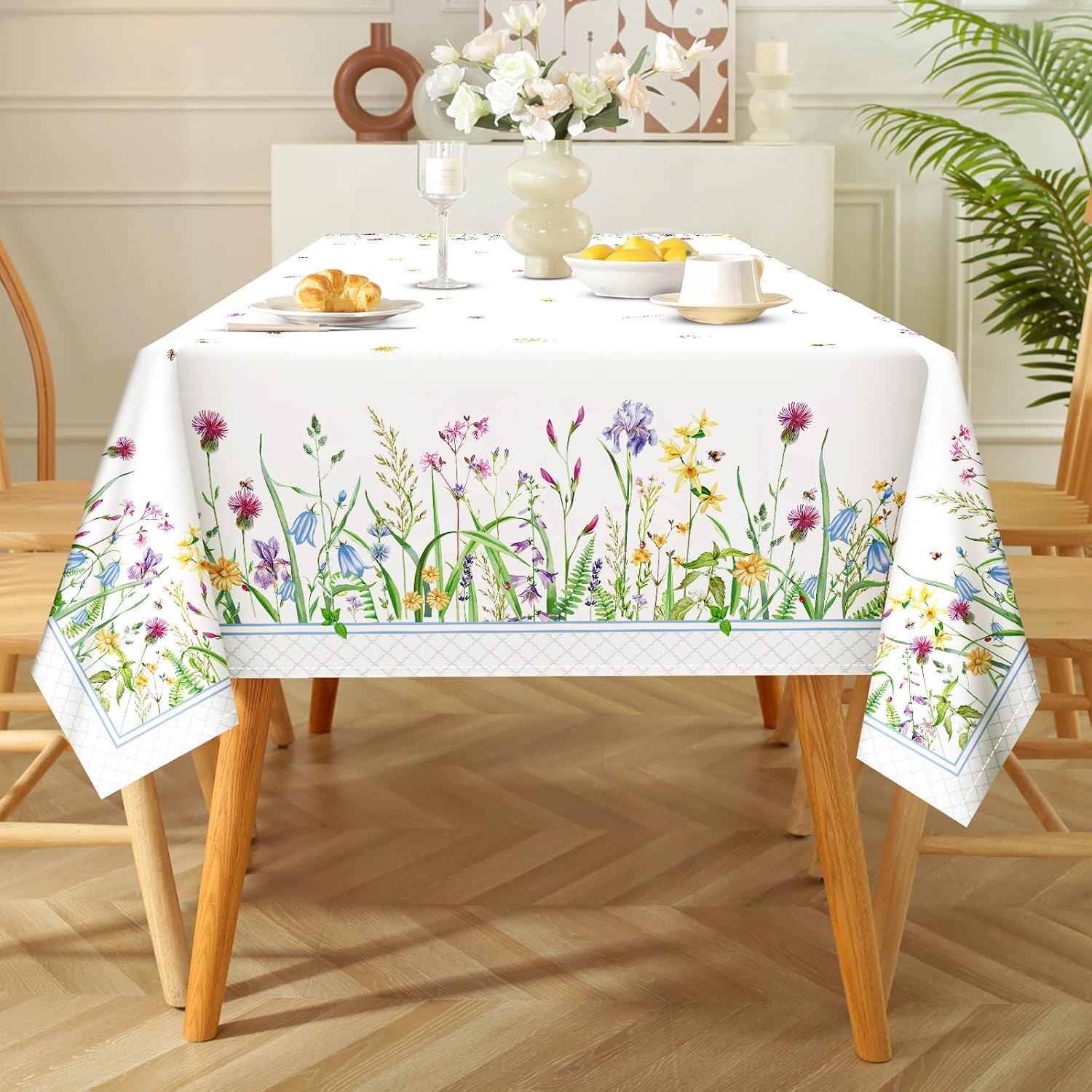 Thumbnail 3 de Arquiel Wildblumen Tischdecke 152 x 304 cm