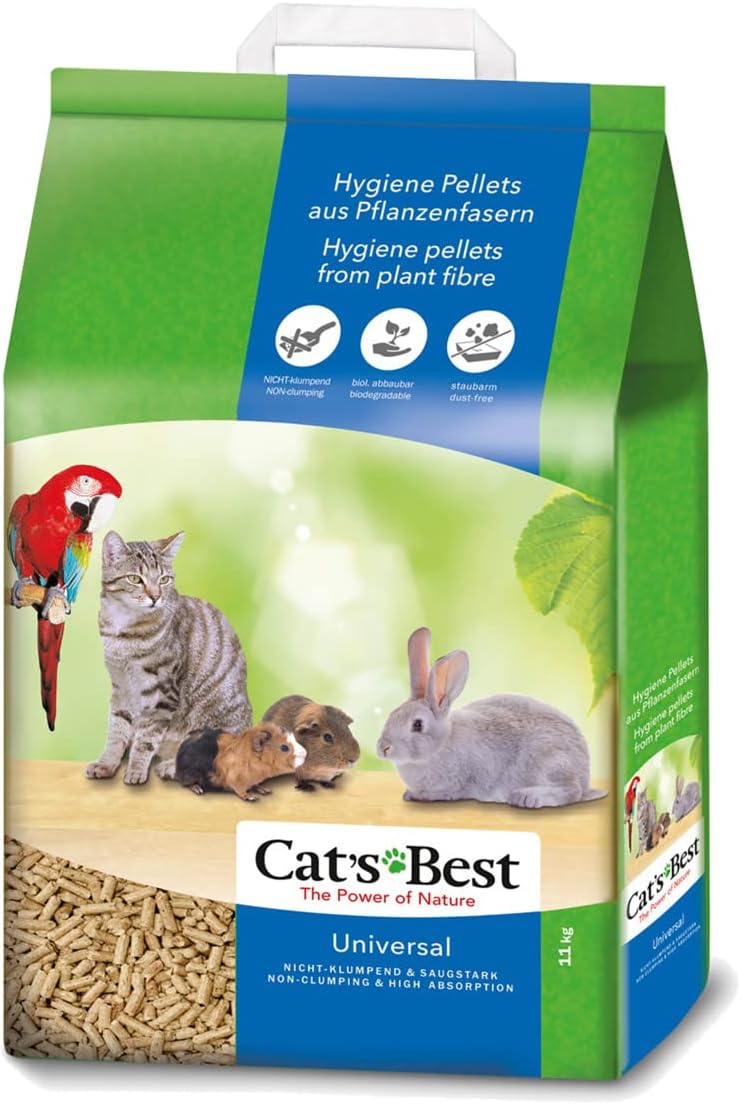 Detalle de Cat's Best Universal 11 Kg – Litière naturelle, absorbante et durable
