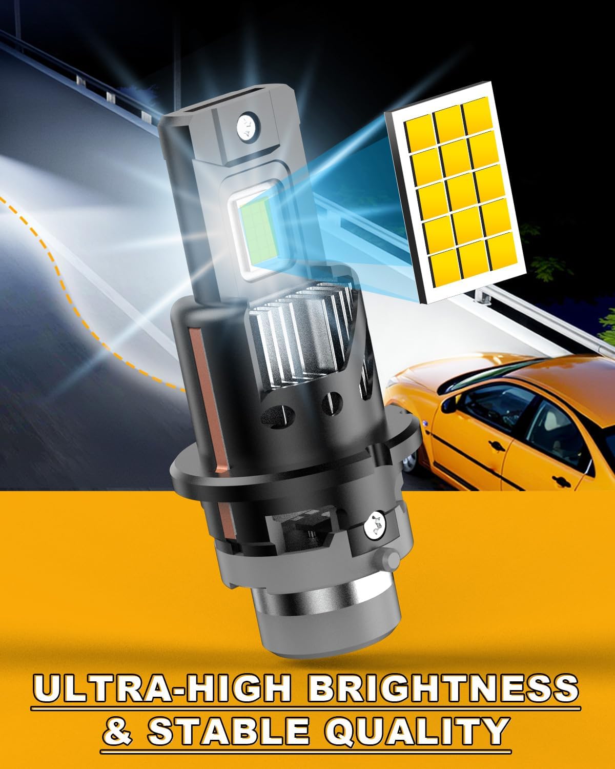 Thumbnail 6 de KATUR D4S LED Headlight Bulbs (Pack of 2) — 6500K Xenon White, 30000LM, plug and play
