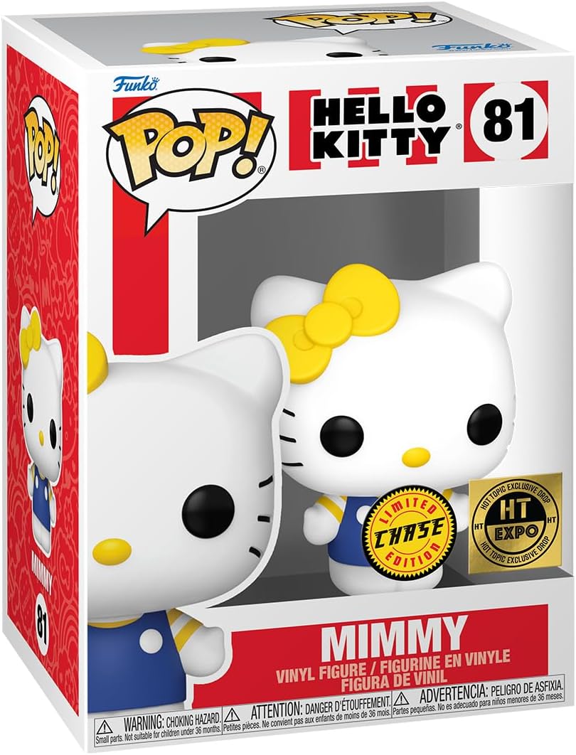 Detalle 2 de Funko Pop Hello Kitty Exclusive 81 (75287), vinylfiguur met rode kap