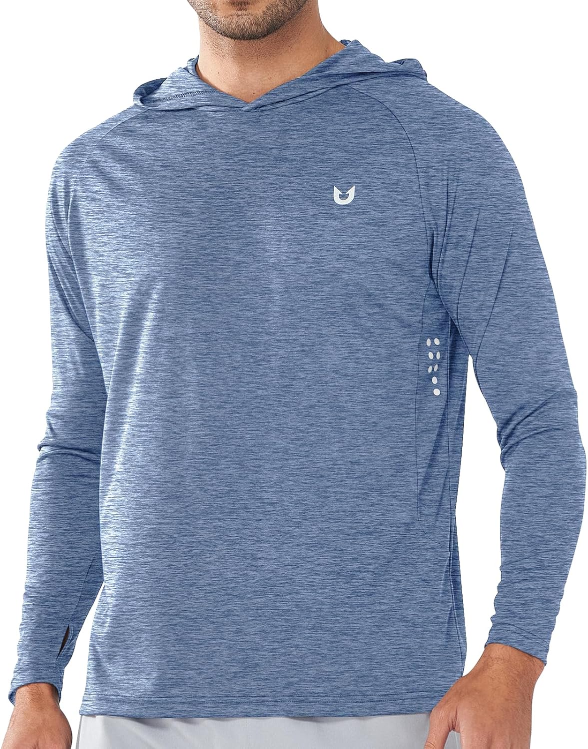 Detalle de NORTHYARD Men's UPF 50+ Sun Protection Hoodie Long Sleeve Rash Guard