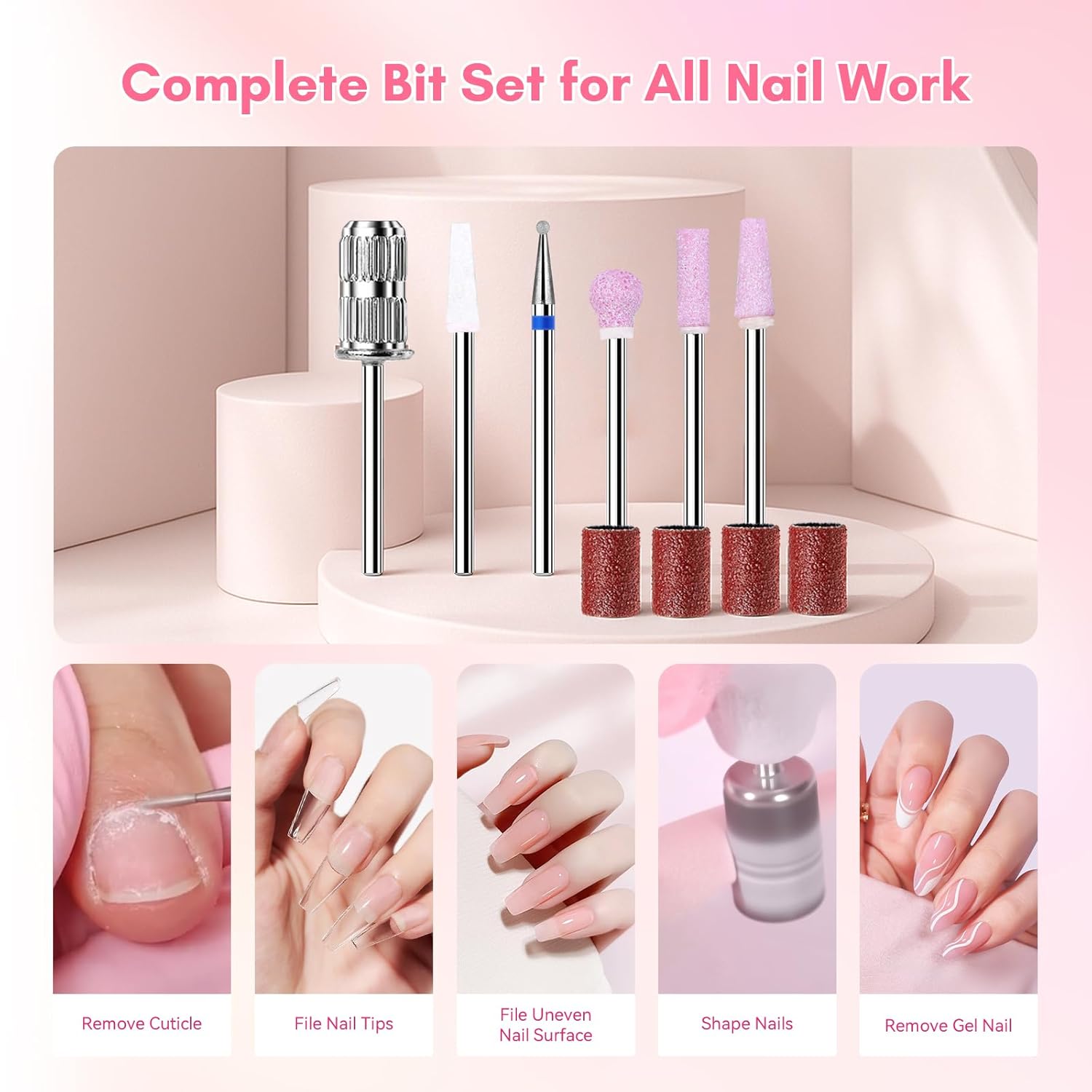 Thumbnail 6 de Makartt Nail Drill 60W Professional 💅