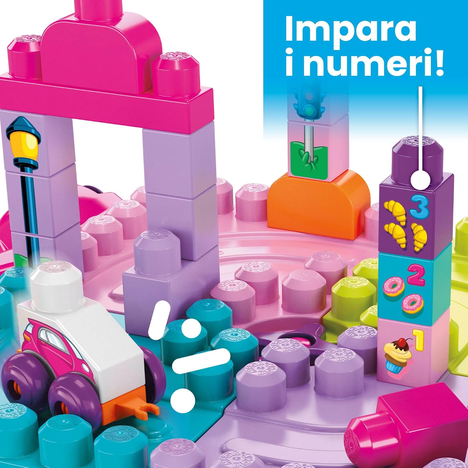 Detalle de MEGA Bloks First Builders tavolino 3 in 1