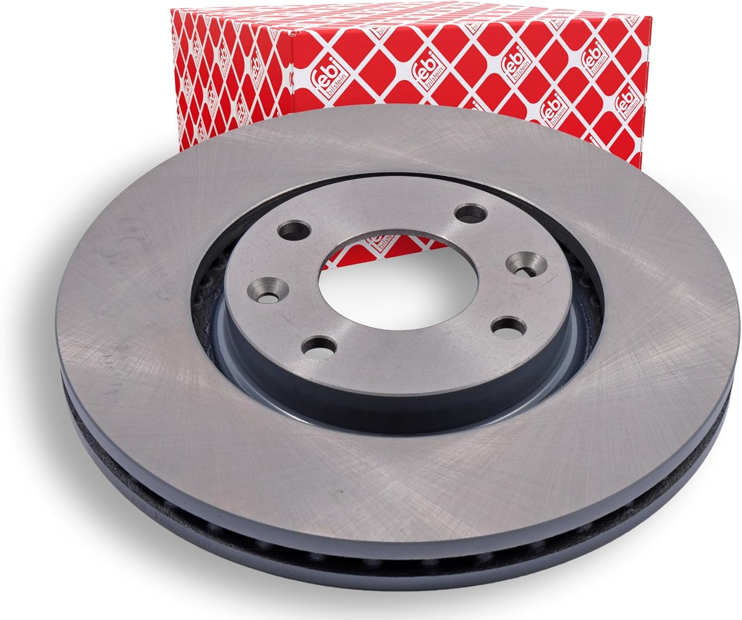 Detalle de Disque de frein ventilé Febi bilstein 21121 (perçage Ø108, centrage Ø66, Ø extérieur 283, épaisseur 26 mm)