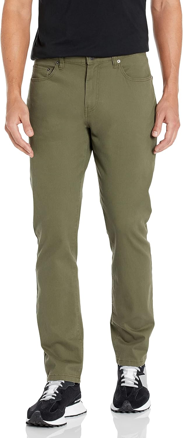 Detalle de Amazon Essentials Men's 5-Pocket Stretch Twill Pants