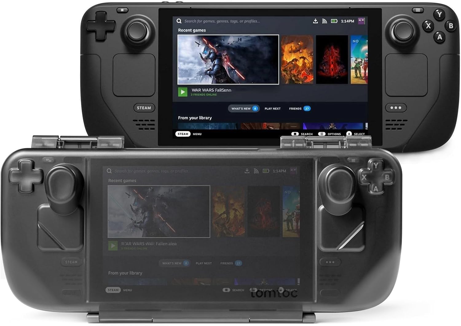 Detalle de tomtoc Armor Case for Steam Deck Slim