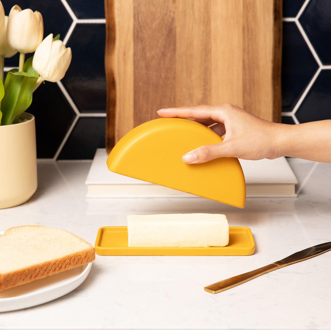 Detalle 1 de THE Ceramic Butter Dish