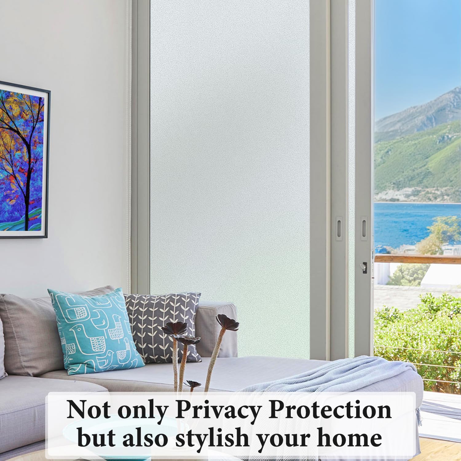 Thumbnail 2 de DUOFIRE Frosted Window Film 44.3 x 200 cm