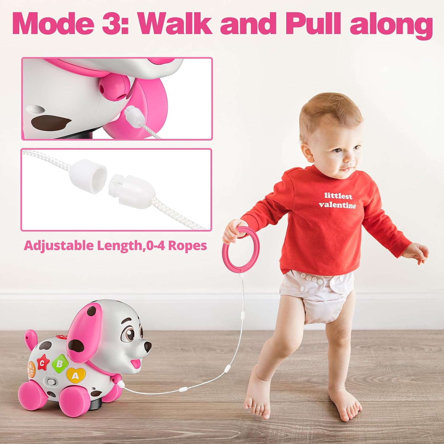 Thumbnail 4 de Musical Puppy 3‑in‑1 Educational Toy for 1‑Year‑Old