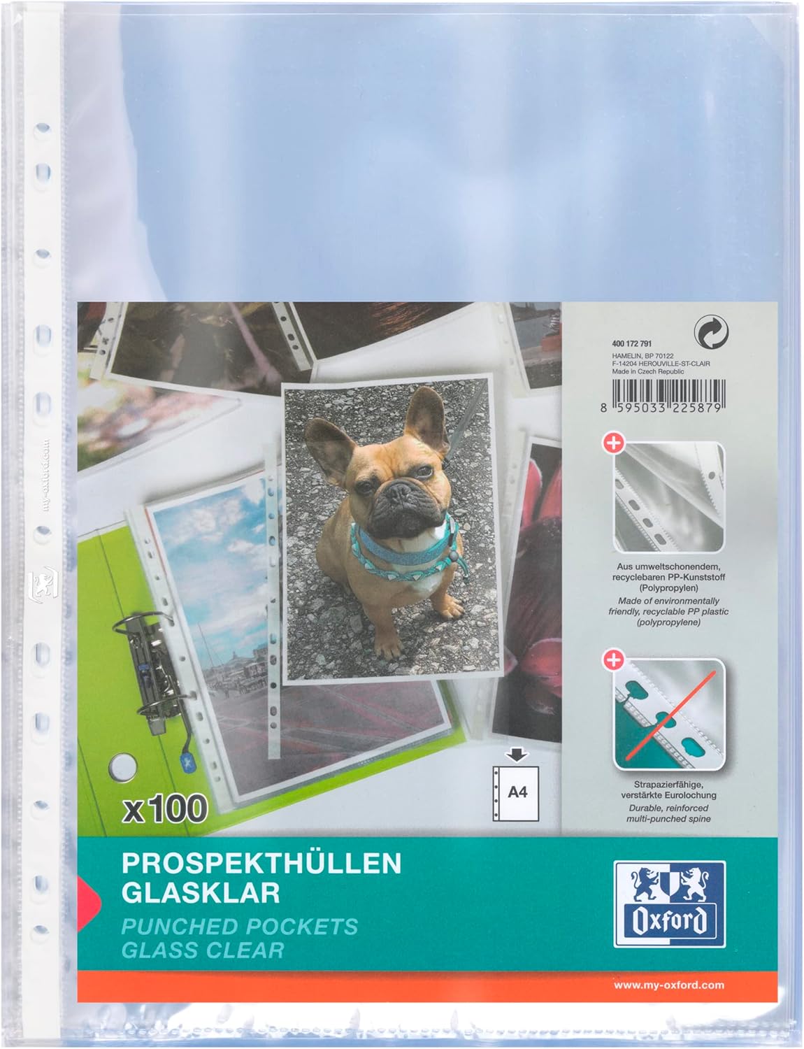 Prospekthüllen A4 glasklar 100 Stück 📁