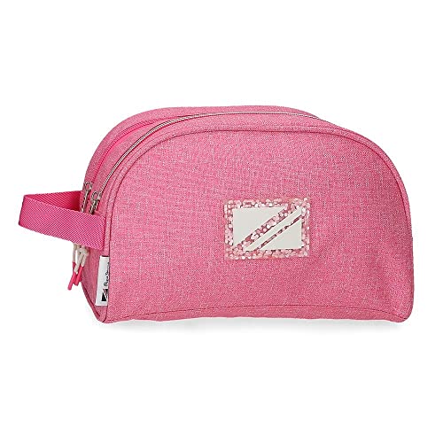 Detalle de Pepe Jeans Luna neceser adaptable rosa 26x16x12 cm
