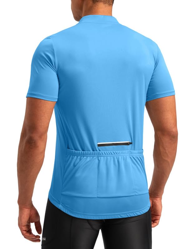 Detalle de Bikewa Men's Cycling Jersey Half-Zip