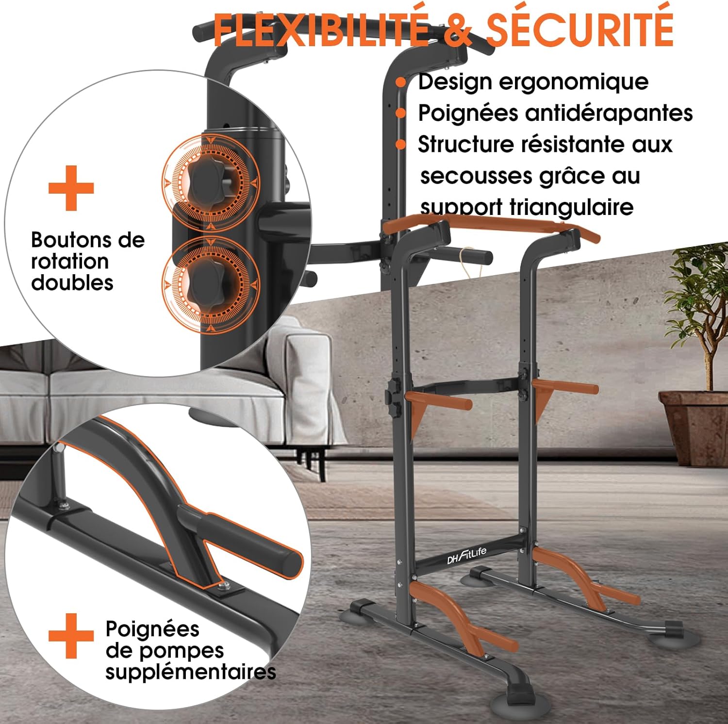 Thumbnail 4 de DH FitLife Power Tower 150 kg 🏋