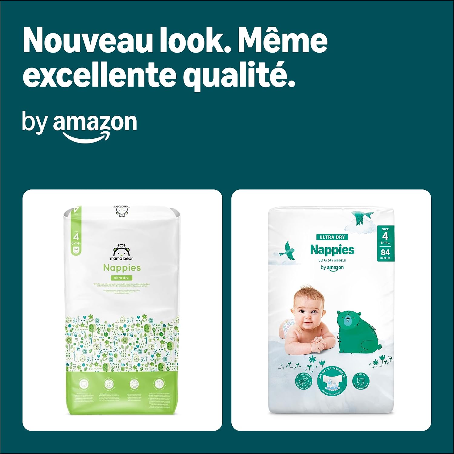 Detalle 2 de By Amazon Couches Ultra Absorbantes Taille 4 168