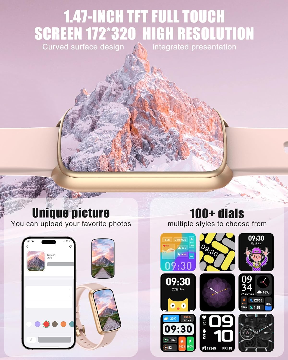 Thumbnail 5 de Fitness Tracker & Smart Watch for All-Day Health & Fitness Tracking