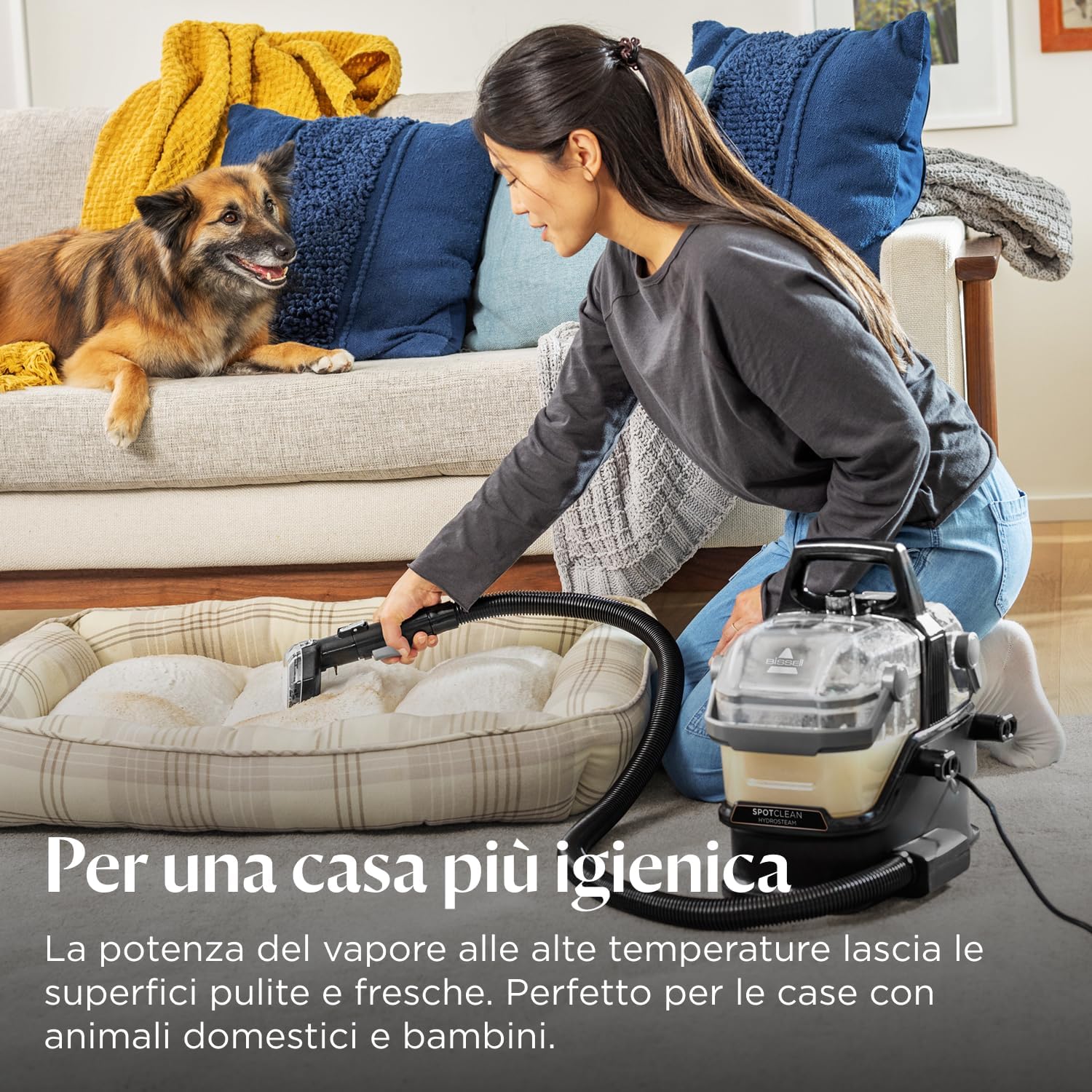 Thumbnail 3 de Bissell SpotClean HydroSteam 1000W Pulitore a vapore